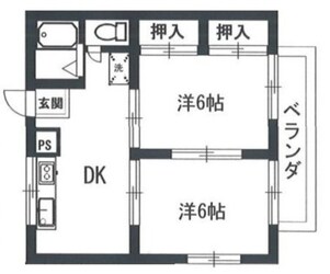 パークサイドよこやまの物件間取画像